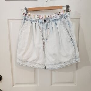LA Gear vintage high-waisted distressed shorts